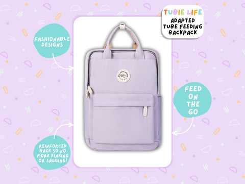 Lilac Tubie Life Adapted Backpack Box