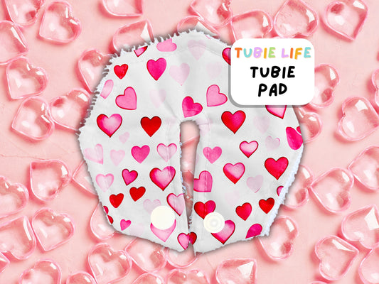 Tubie Pad Tubie Life G Tube Pad pink hearts