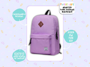 Purple Tubie Life Adapted Backpack Classic