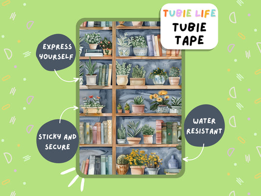 TUBIE TAPE Tubie Life plant bookshelf ng tube tape for feeding tubes and other tubing Full Sheet
