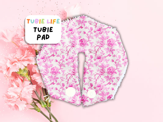 Tubie Pad Tubie Life G Tube Pad pink floral