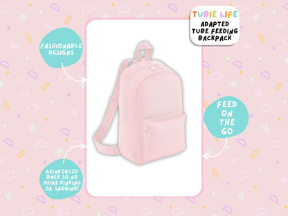 Mini Light Pink Tubie Life Adapted Backpack Essentials