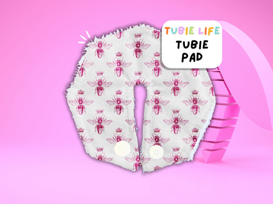 Tubie Pad Tubie Life G Tube Pad pink bee