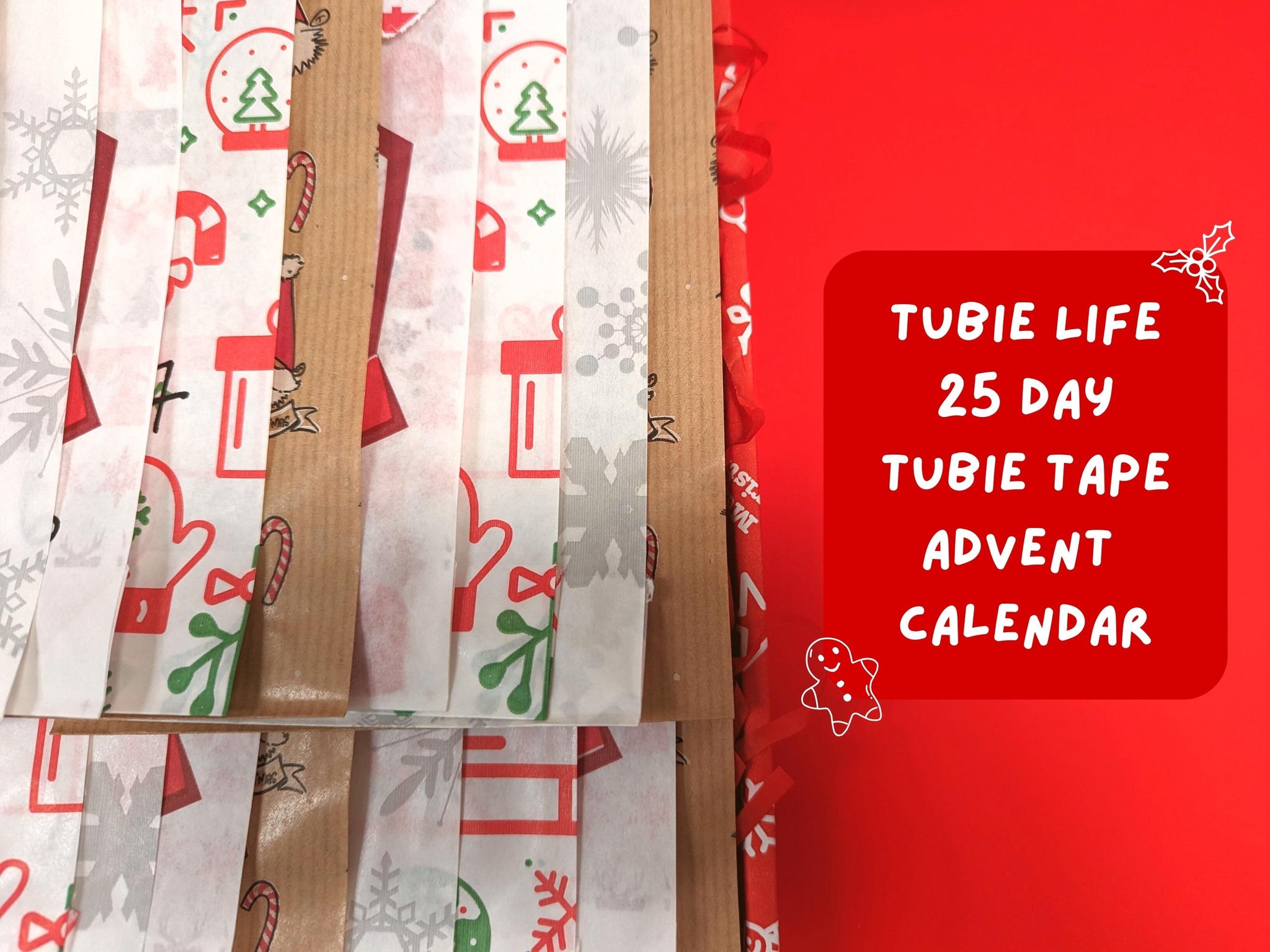 25 Day Tubie Tape Advent Calendar