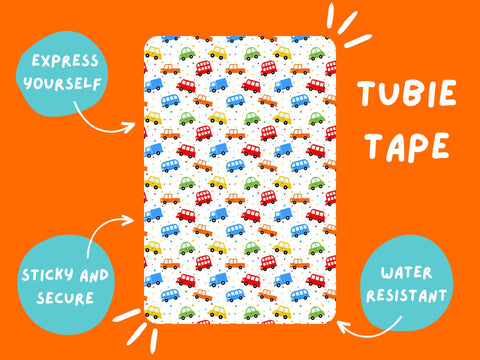 ng tube tape CAR POLKA TUBIE Tape  full sheet | Tubie Life ng tube tape