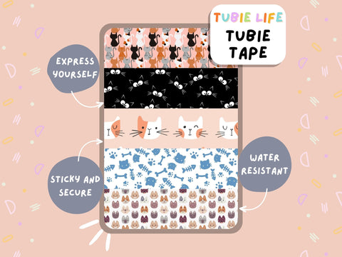 TUBIE TAPE Tubie Life cat ng tube tape for feeding tubes and other tubing