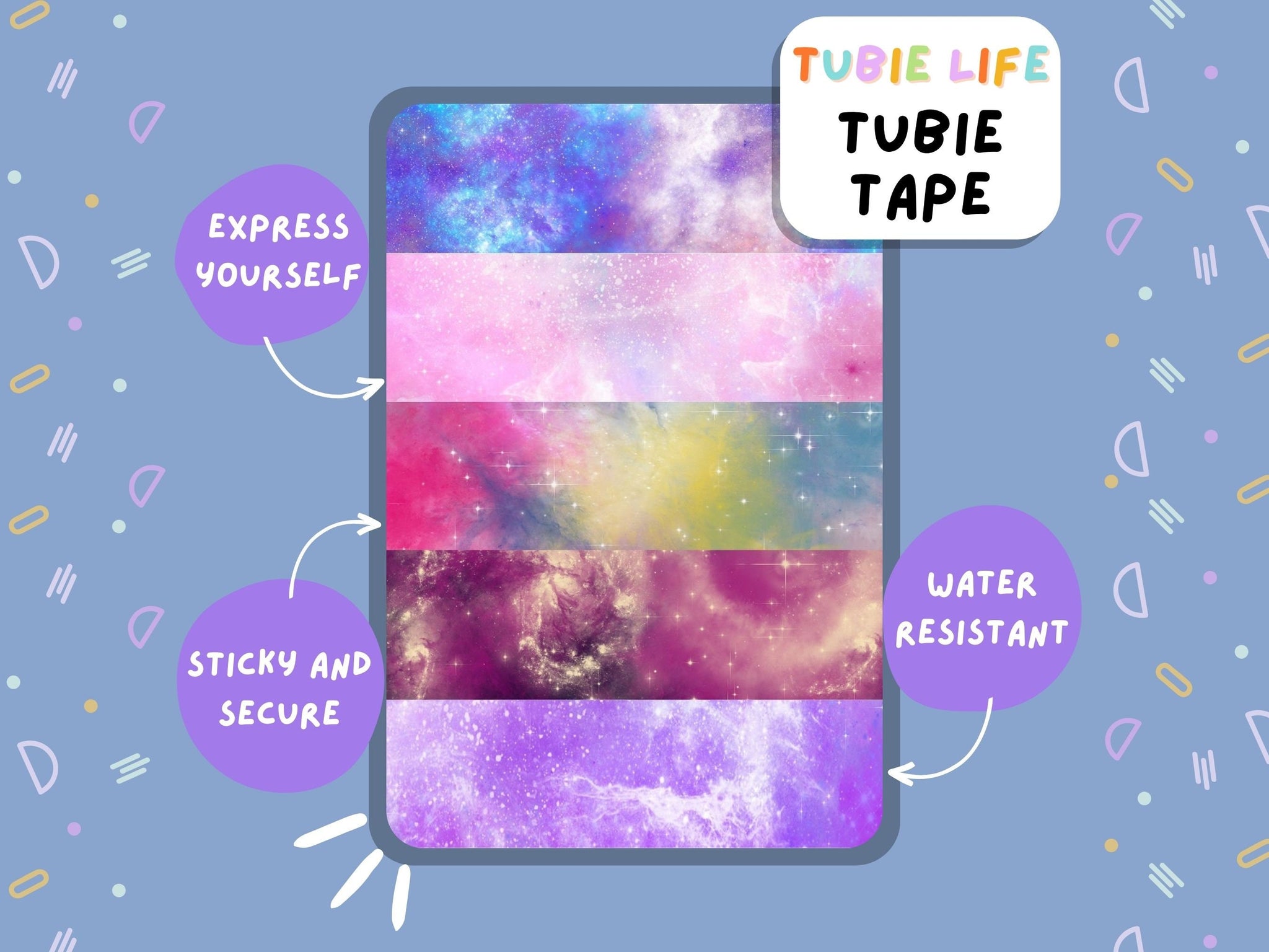 TUBIE TAPE Tubie Life space ng tube tape for feeding tubes and other tubing