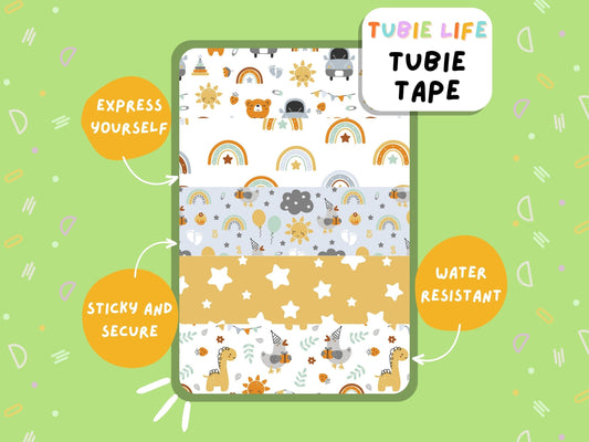 TUBIE TAPE Tubie Life young ng tube tape for feeding tubes and other tubing