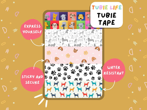 TUBIE TAPE Tubie Life dog ng tube tape for feeding tubes and other tubing