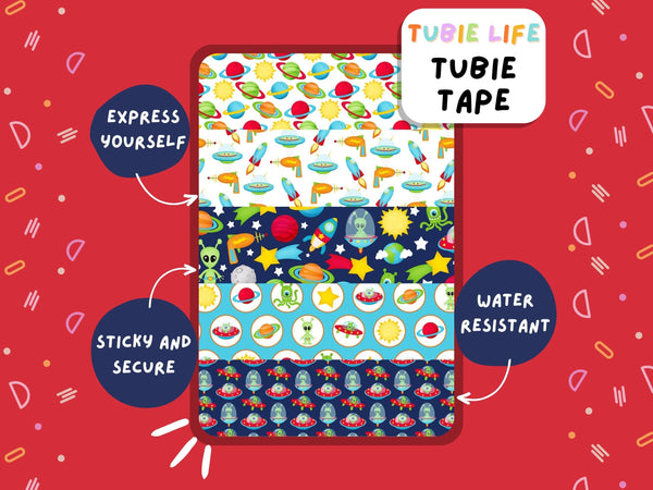 TUBIE TAPE Tubie Life alien ng tube tape for feeding tubes and other tubing