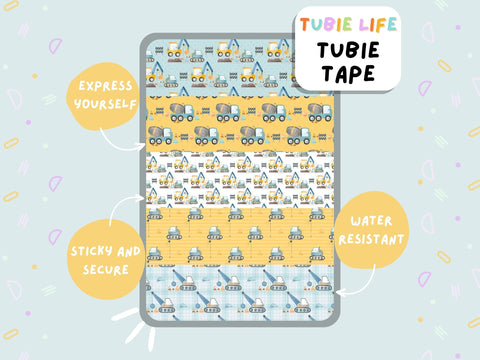 TUBIE TAPE Tubie Life diggers ng tube tape for feeding tubes and other tubing