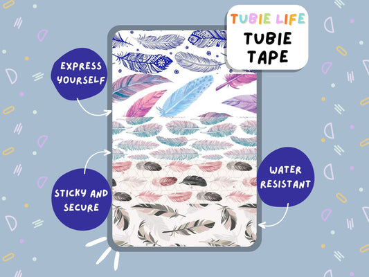 TUBIE TAPE Tubie Life feather ng tube tape for feeding tubes and other tubing