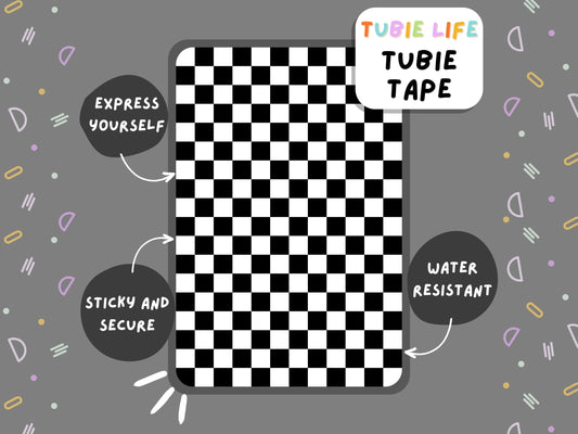 TUBIE TAPE Tubie Life check ng tube tape for feeding tubes and other tubing Full Sheet